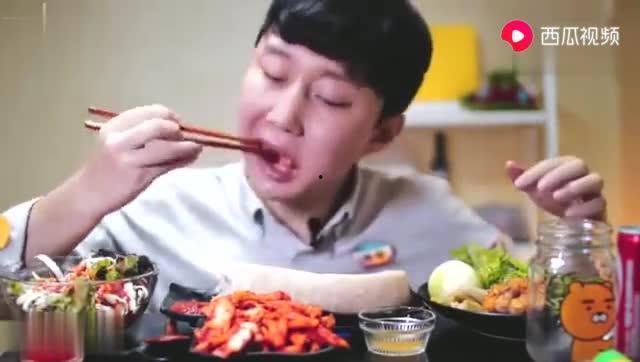 韩国大胃王生活照,挑战极限的食量与生活